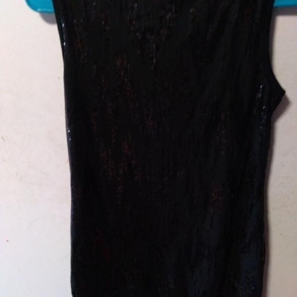 chris & Carol black sleeveless dress size Small - Picture 4 of 9